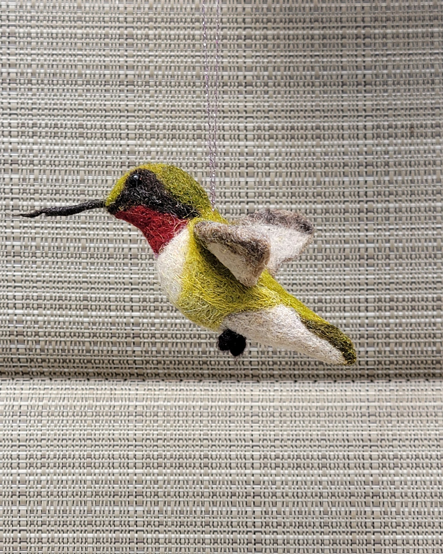 7/15 | Needle Felted Hummingbird