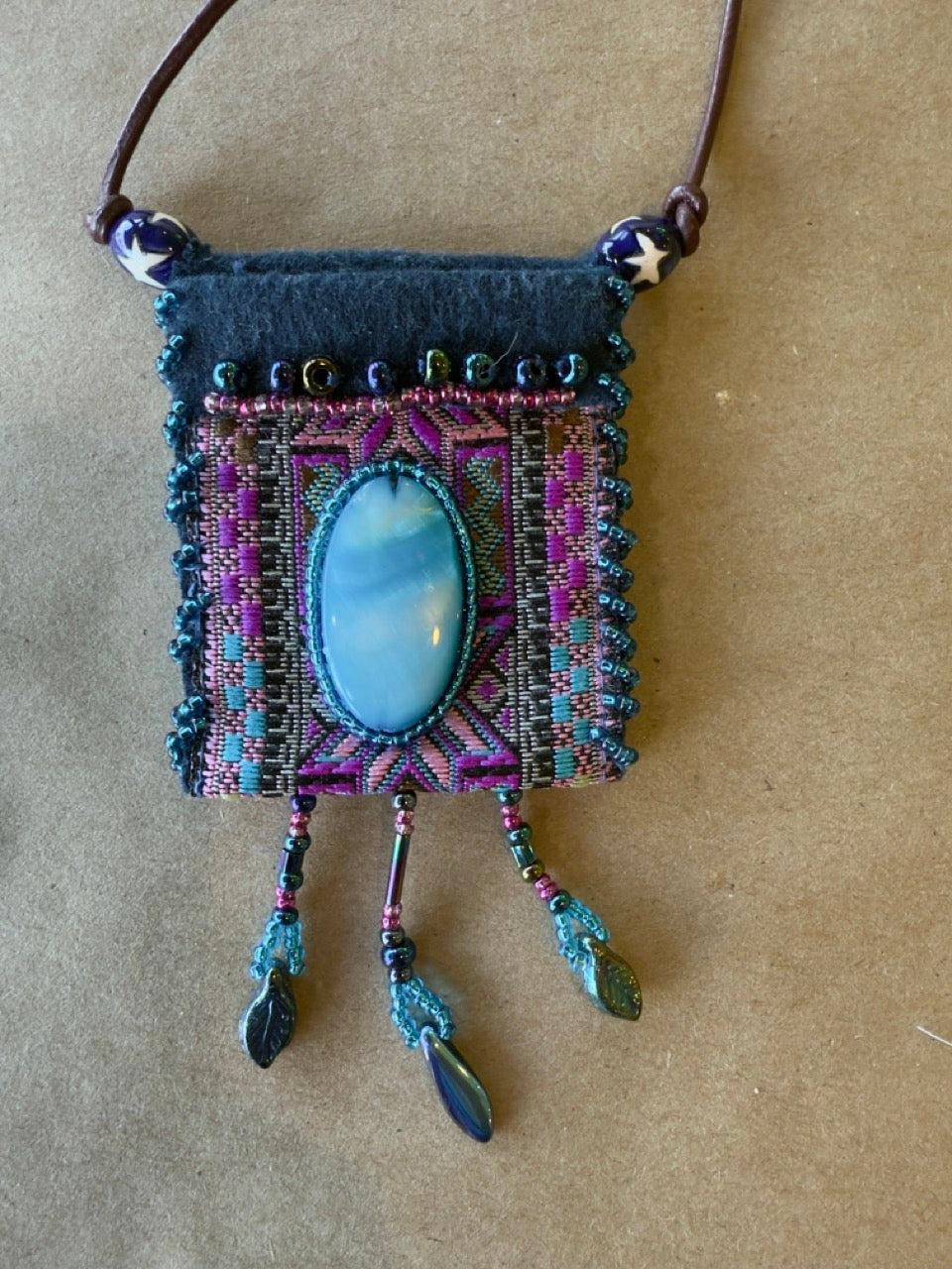 8/19 | Beaded Blessing Bag Necklace