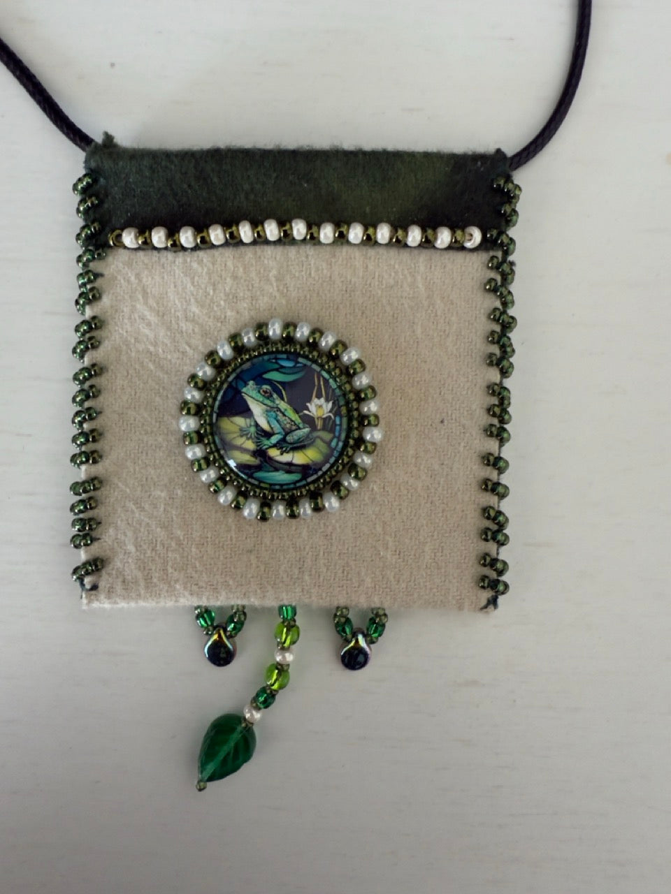 8/19 | Beaded Blessing Bag Necklace