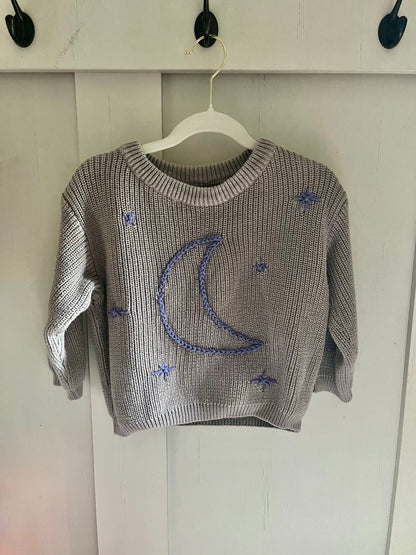 8/17 - Yarn Embroidery on Knitwear